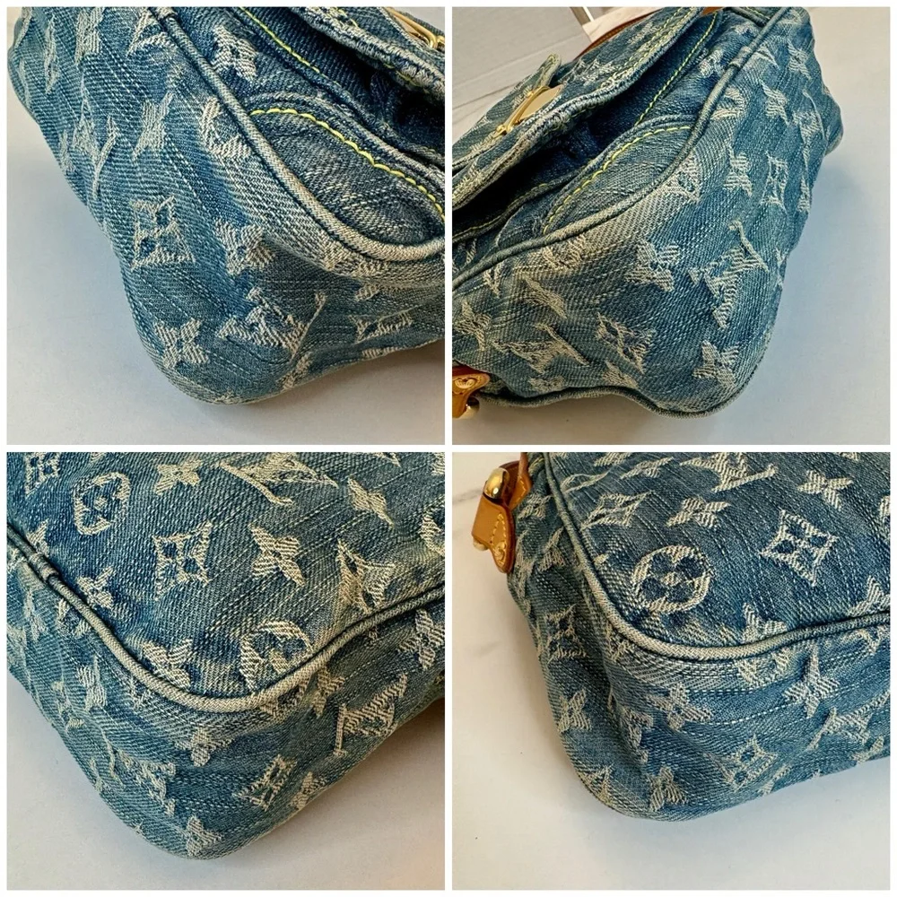 Louis Vuitton Monogram Denim Camera Bag - Picture 15 of 15